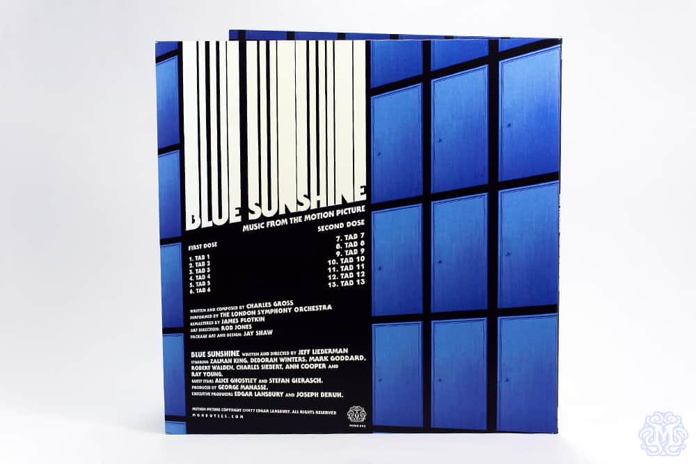 'Blue Sunshine' soundtrack Mondo vinyl release designed by Jay Shaw