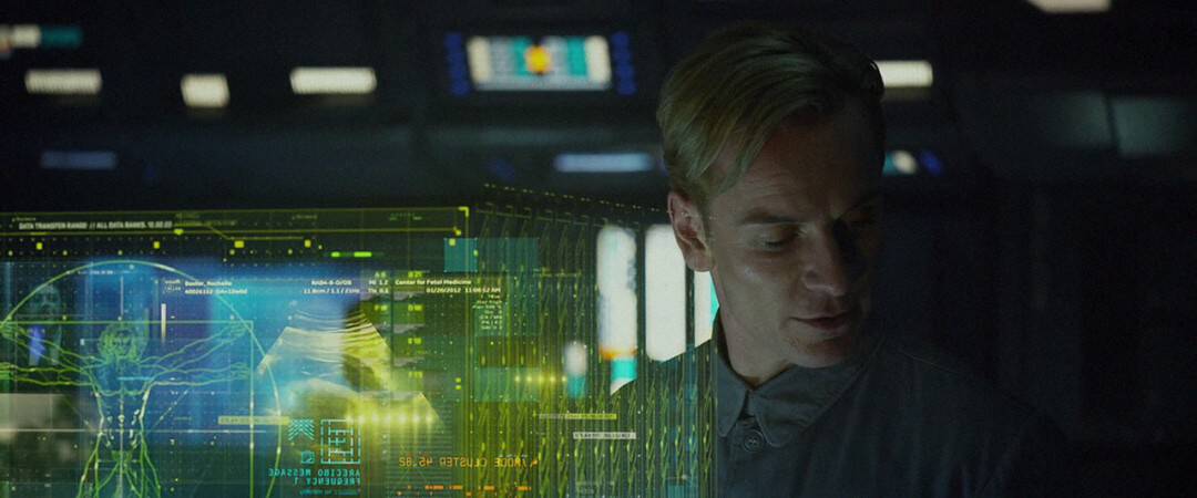 Image of tech design from 'Prometheus' | Ash Thorp