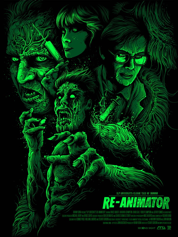 'Re-Animator' regular edition by Dan Mumford
