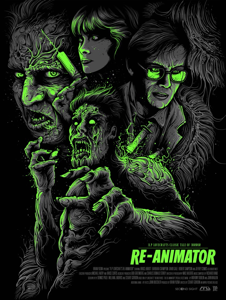 'Re-Animator' variant edition by Dan Mumford