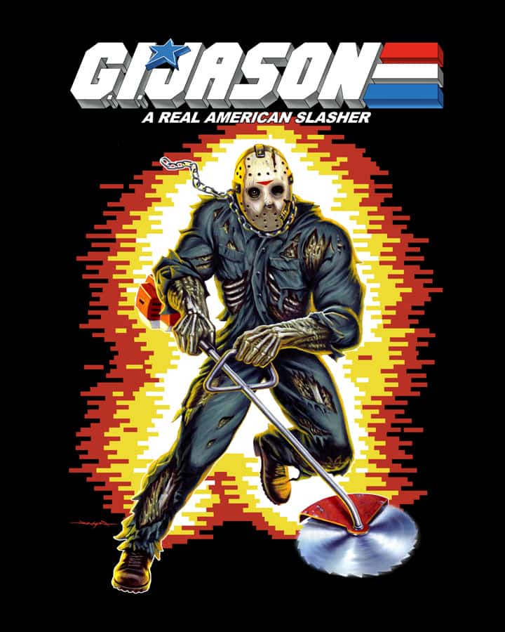 'G.I.  Jason' t-shirt design for Fright Rags by Jason Edmiston