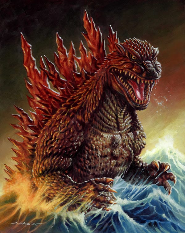 'Godzilla' by Jason Edmiston