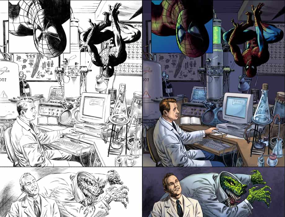 Rob Schwager color for 'Amazing Spider-Man'
