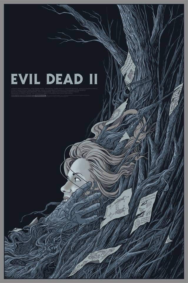 'Evil Dead II' by Randy Ortiz for Mondo
