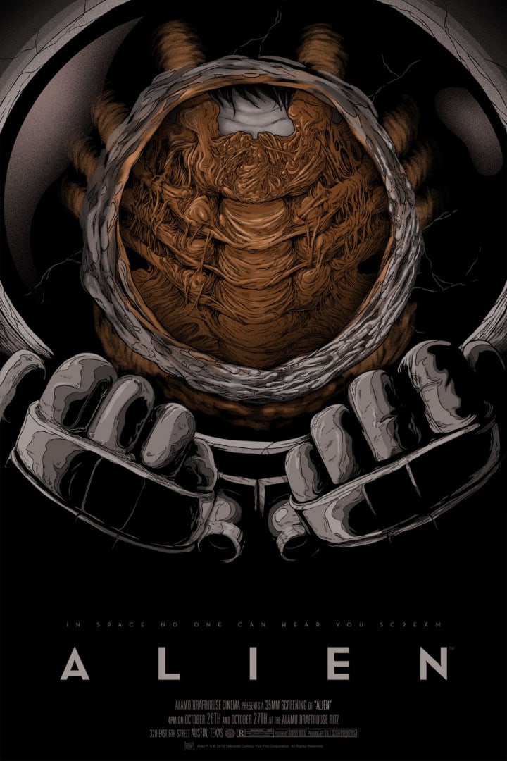 'Alien' by Randy Ortiz for Mondo