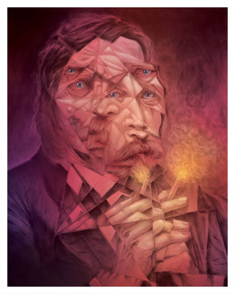 'Polyopic Fragments: For He Is the Man of Sin, the Son of Perdition' digitally colored version by Randy Ortiz