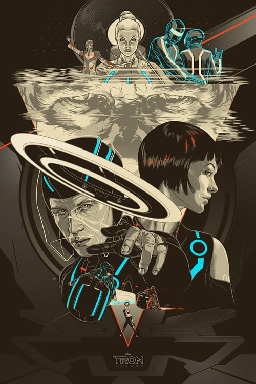 'Tron: Legacy' by Martin Ansin