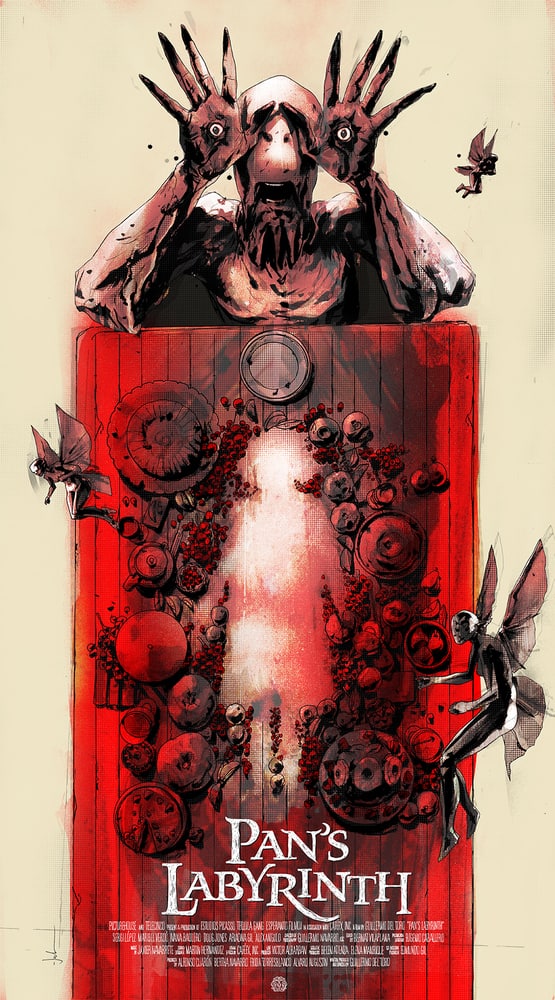 'Pan's Labyrinth' by Jock created by Mondo for San Diego Comic Con 2014