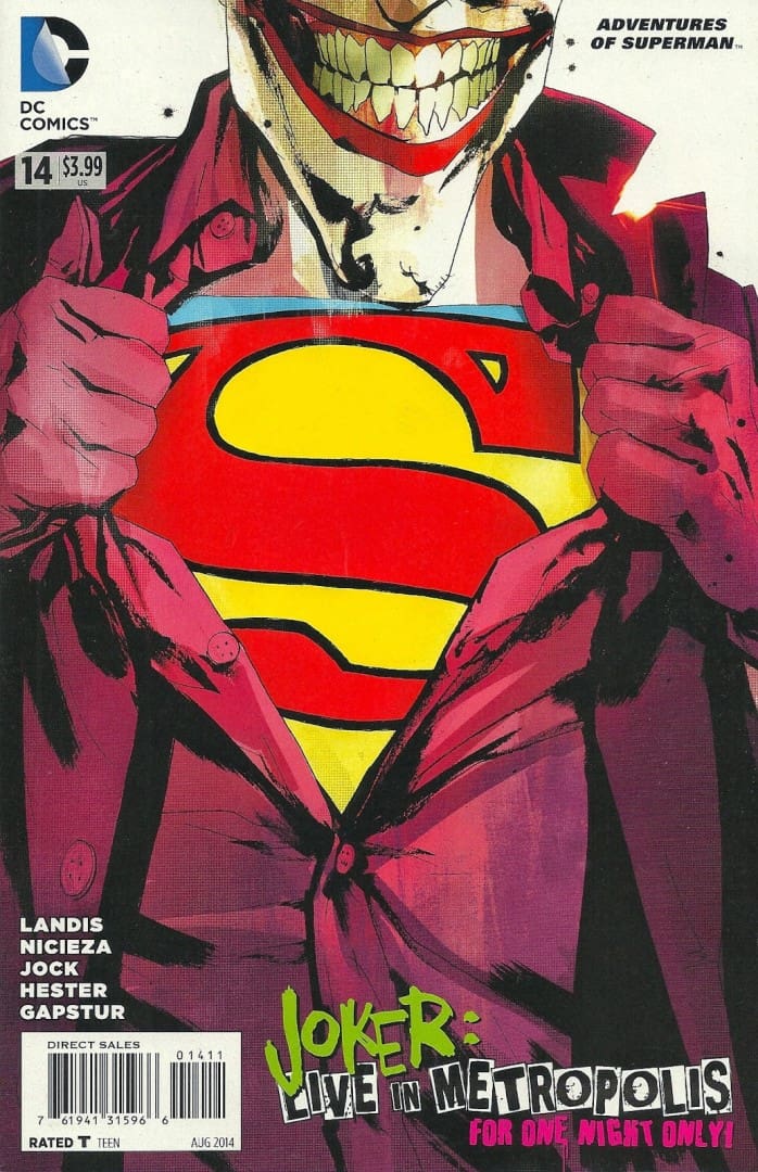 'Adventures of Superman' written by Max Landis | art by Jock