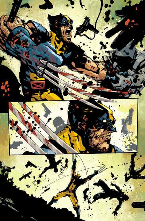 Page from 'Dark X-Men' by Jock