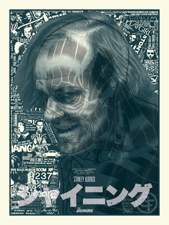 'The Shining' by Brian Ewing for Galerie F's Exclusive Release Series