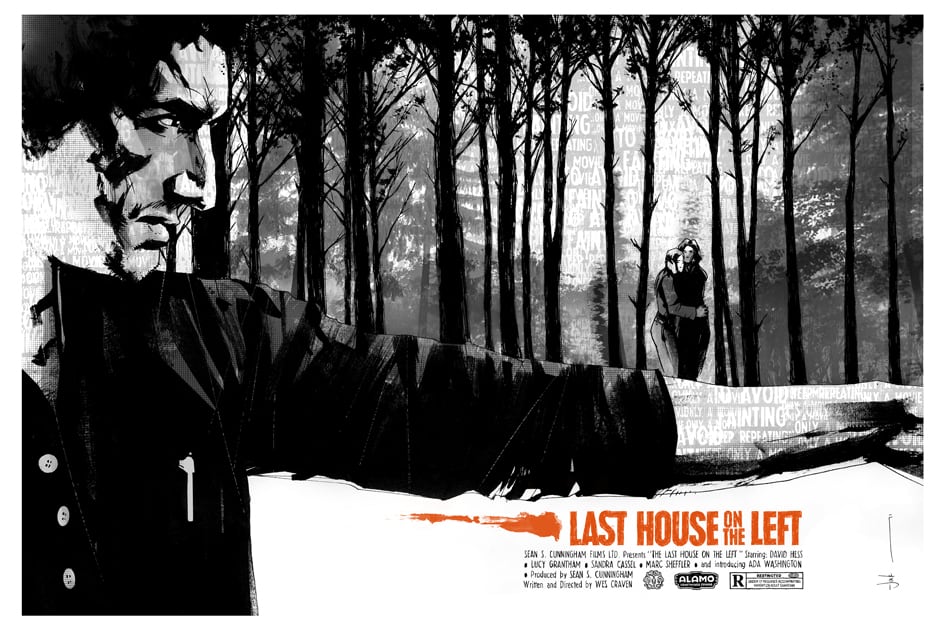 'Last House On The Left' by Jock created for Mondo