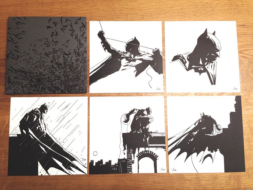 Jock's 'Batman' Limited Edition Letterpress Prints
