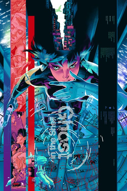 'Ghost in the Shell' by Martin Ansin