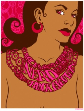 Brian Ewing's gig poster for a N.E.R.D. and Black Eyed Peas show