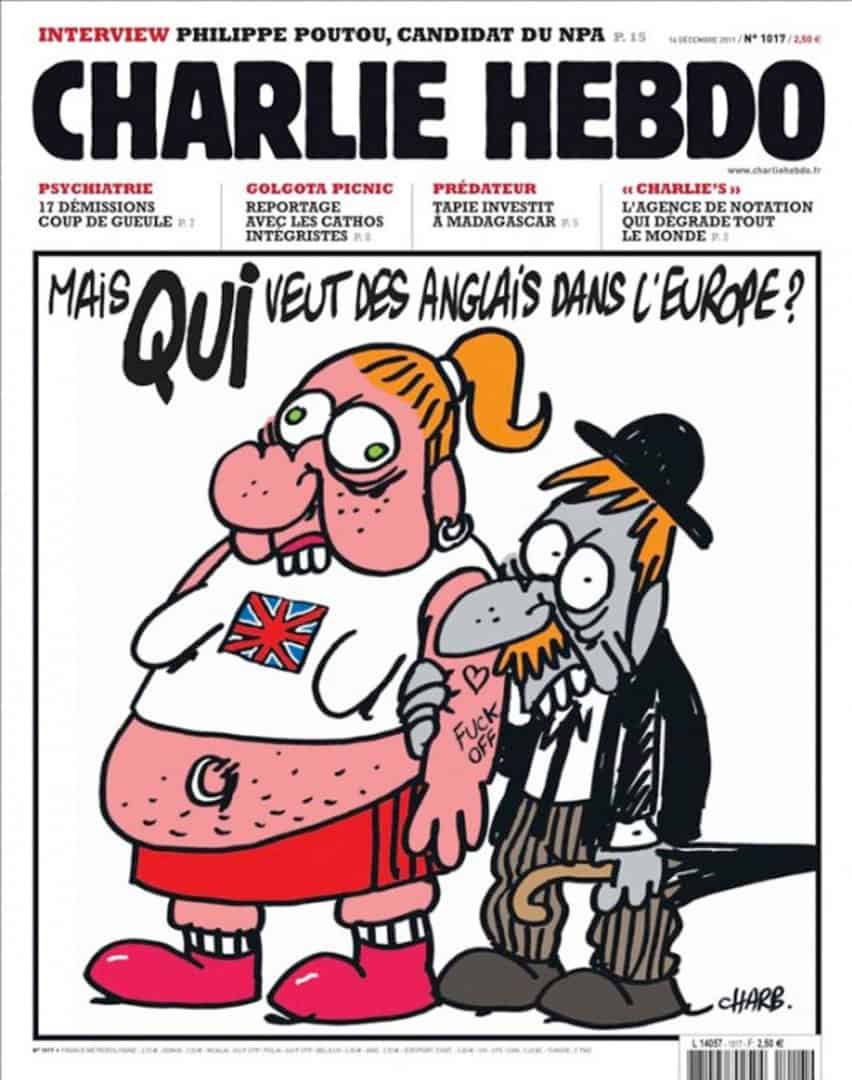 Cartoon from Charlie Hebdo