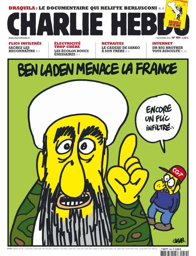 Cartoon from Charlie Hebdo
