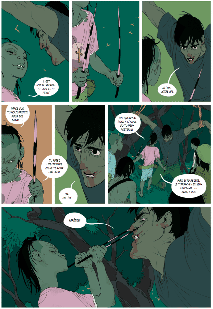 From 'The Divine' illustrated by Asaf Hanuka & Tomer Hanuka | written by Boaz Lavie