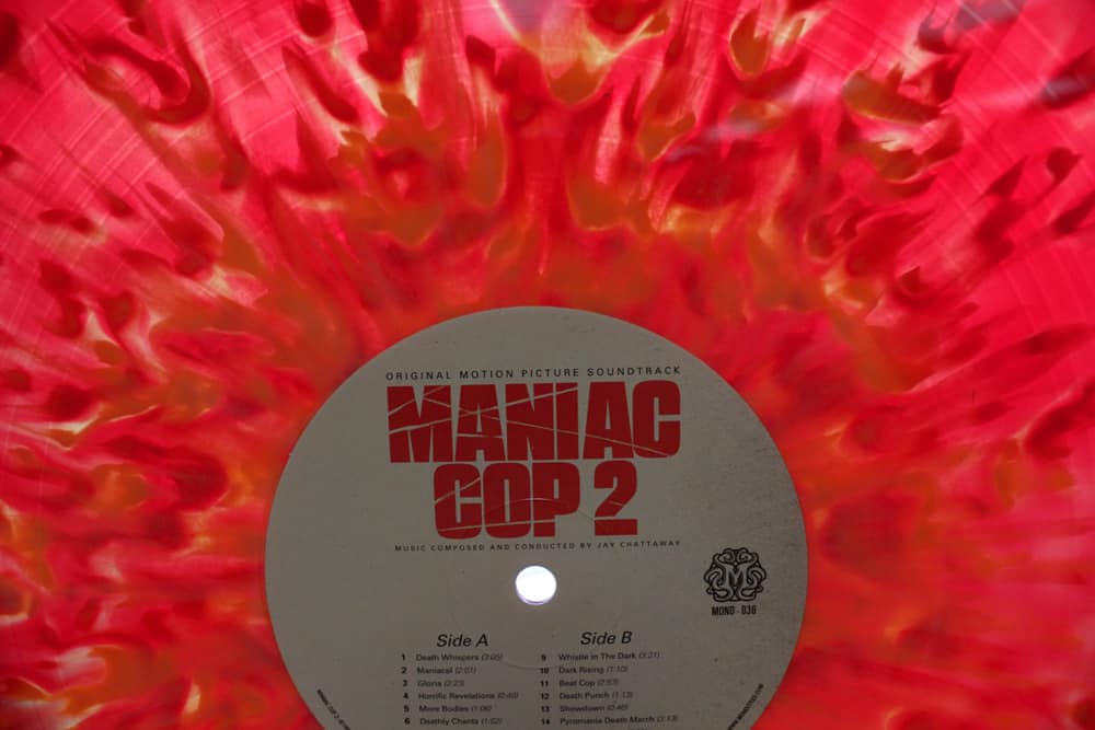 'Maniac Cop 2' fire vinyl