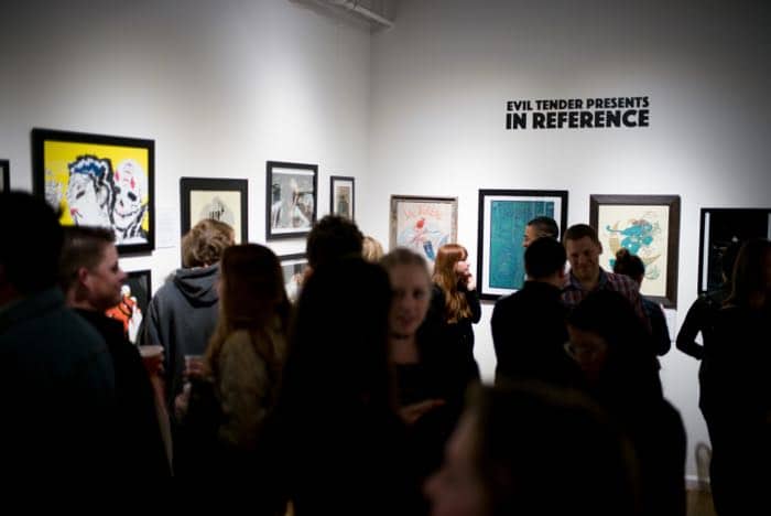 Opening night of 'In Reference' | Photo by Jared Kelly