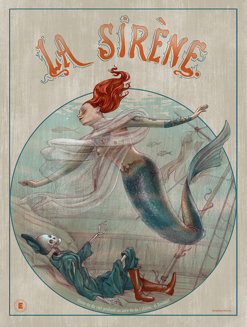 'La Sirene' by Jonathan Burton