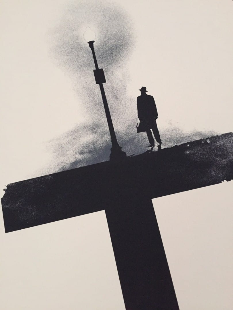 'The Cross' (detail) by Javier Vera Lainez for Cult Collective