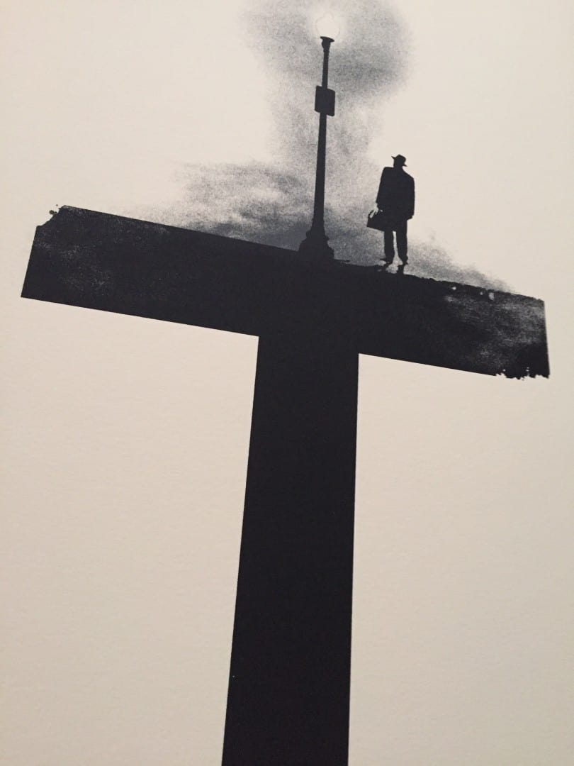 'The Cross' (detail) by Javier Vera Lainez for Cult Collective