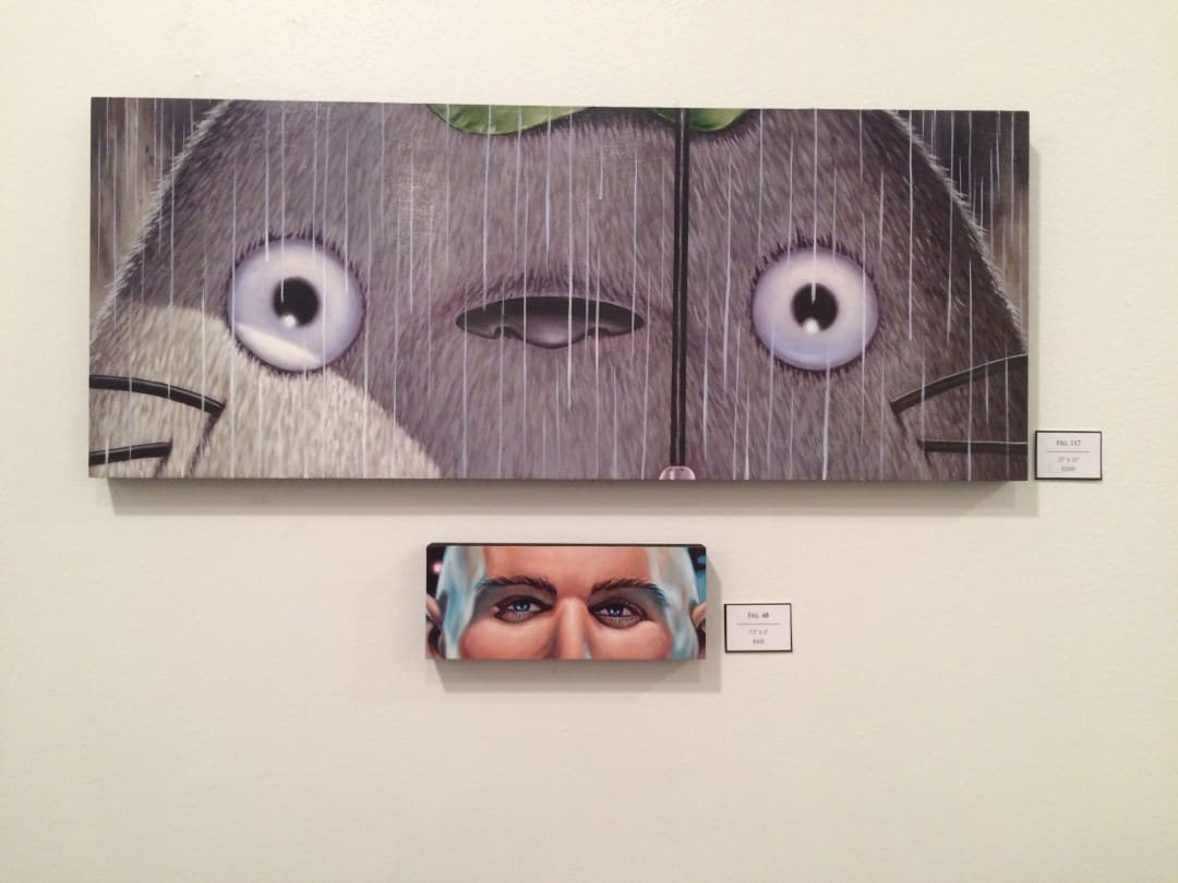 Jason Edmiston's 'Eyes Without a Face' show at Mondo