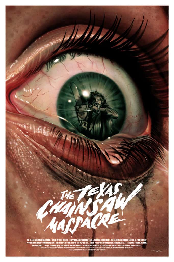 'Texas Chainsaw Massacre' by Jason Edmiston for Grey Matter Art