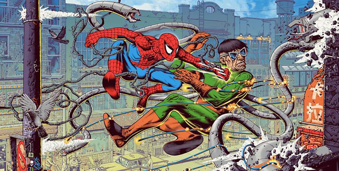 A Brief Look: Mike Sutfin’s 'Spider-Man vs Doc Ock' .