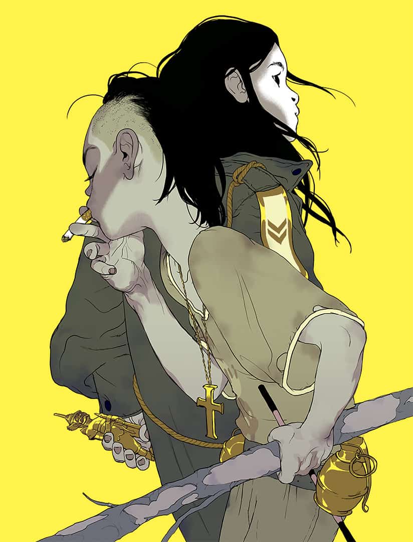 'The Divine' (Yellow Version) by Tomer Hanuka
