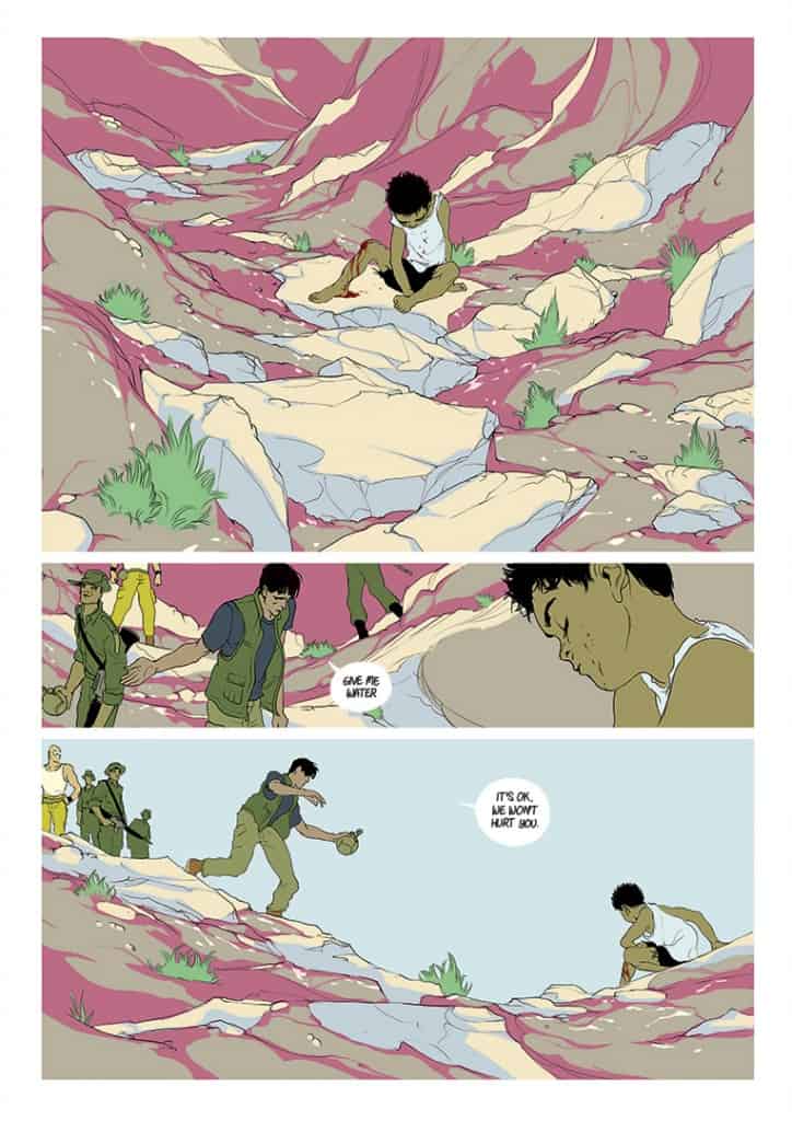 Page from 'The Divine' by Asaf Hanuka and Tomer Hanuka