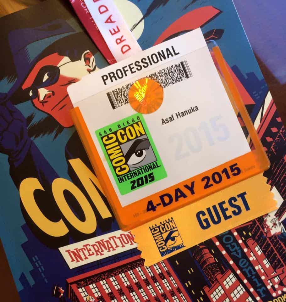 Asaf Hanuka | San Diego Comic Con 2015