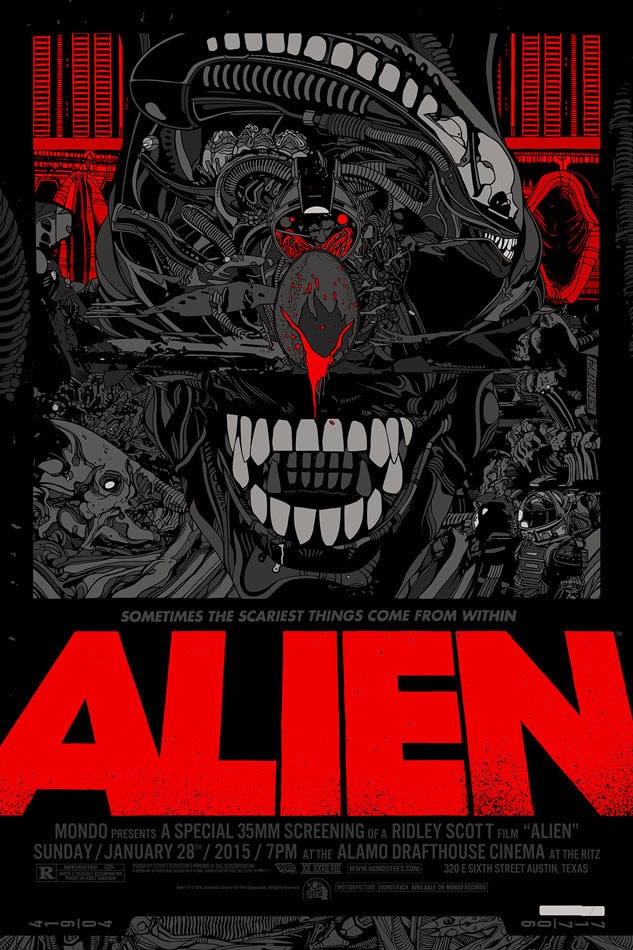 'Alien' (Regular Edition) by Tyler Stout