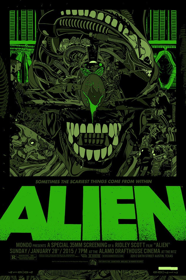 'Alien' (Variant Edition) by Tyler Stout