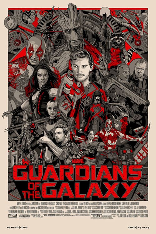 'Guardians of the Galaxy' (Variant Edition) by Tyler Stout