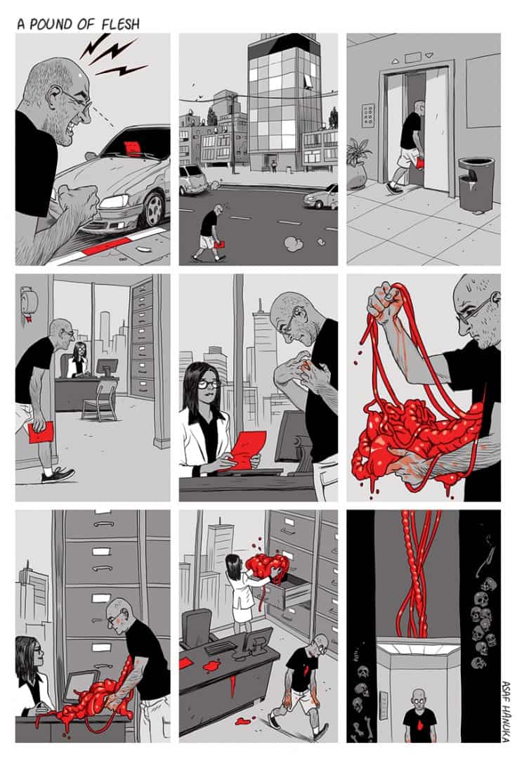 From the comic 'The Realist' by Asaf Hanuka