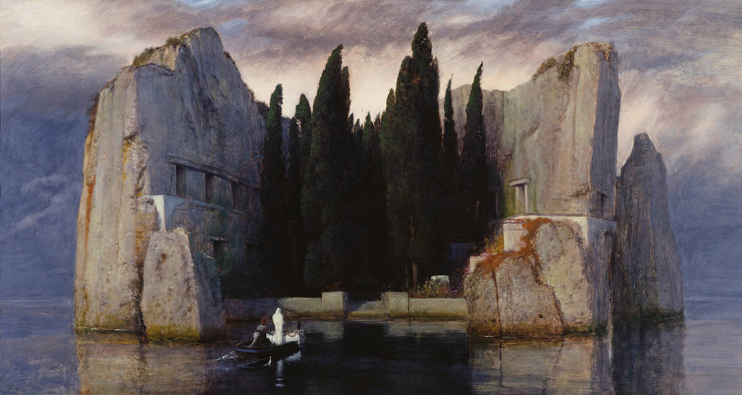 'Isle of The Dead' (Third Version) 1883 by Arnold Böcklin