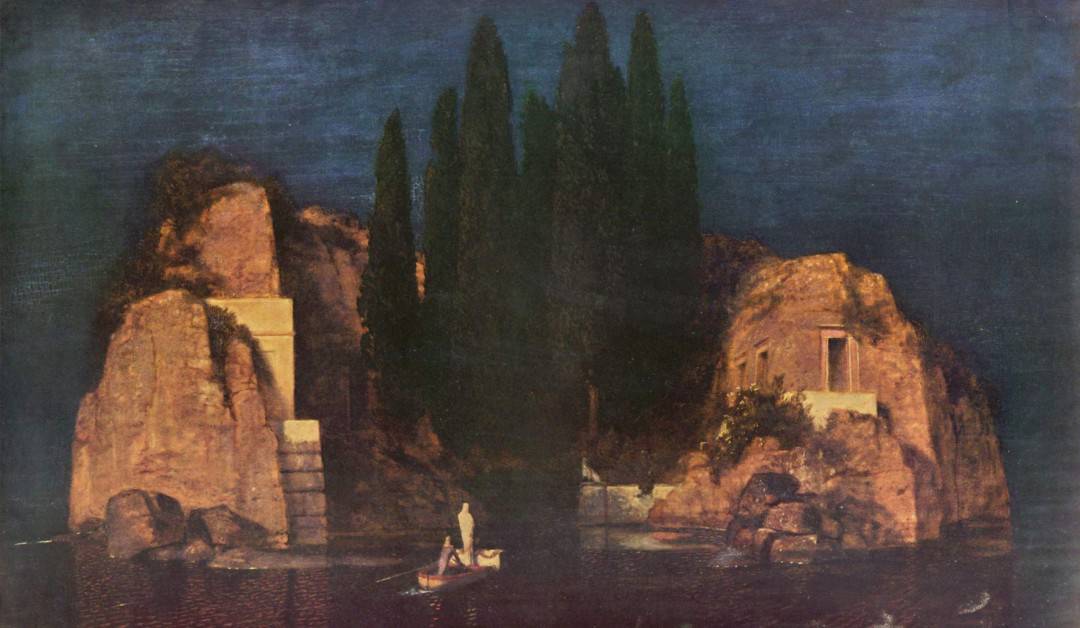 'Isle of The Dead' (New York Version) 1880 by Arnold Böcklin