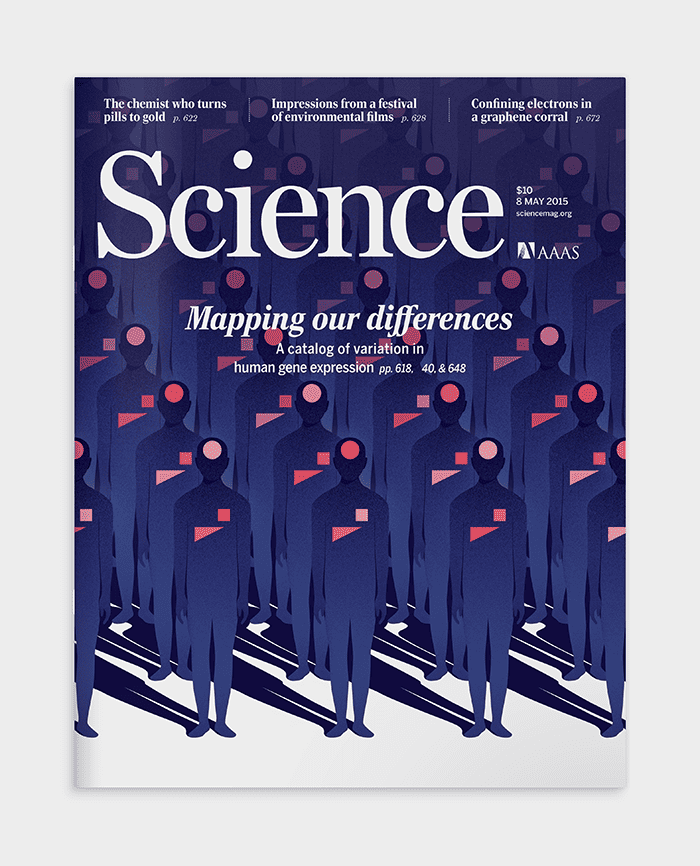 Cover for Science Magazine by Thomas Danthony
