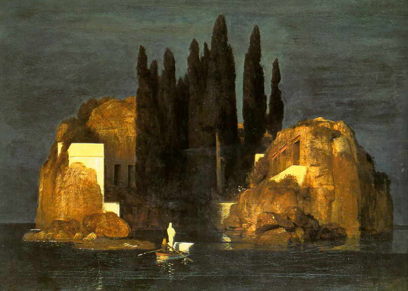 'Isle of The Dead' (Basel Version) 1880 by Arnold Böcklin