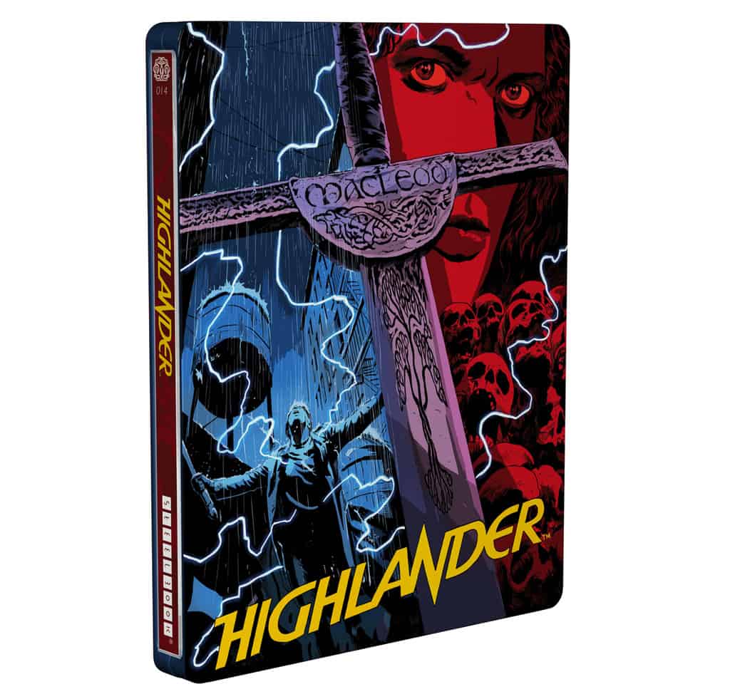'Highlander' Mondo x Steelbook #014 | Cover Art by Francesco Francavilla