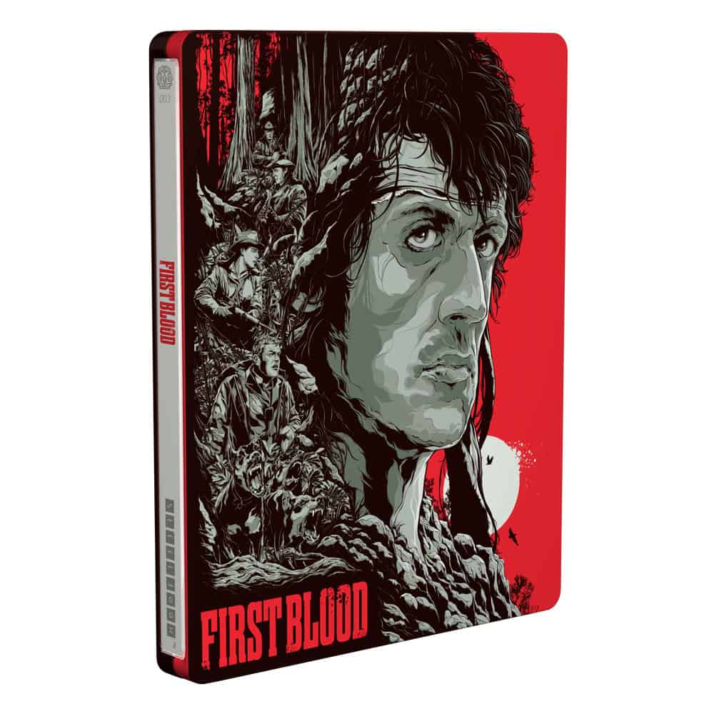 'First Blood' Mondo x Steelbook #003 | Cover Art by Ken Taylor