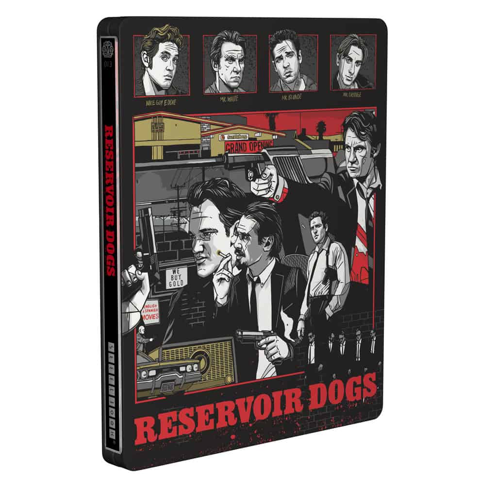 'Reservoir Dogs' Mondo x Steelbook #013 | Cover Art by Tyler Stout