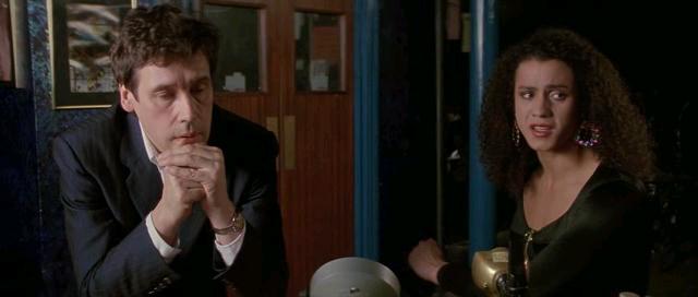Jaye Davidson as Dil and Stephen Rea as Fergus in Neil Jordan's 1992 film 'The Crying Game'