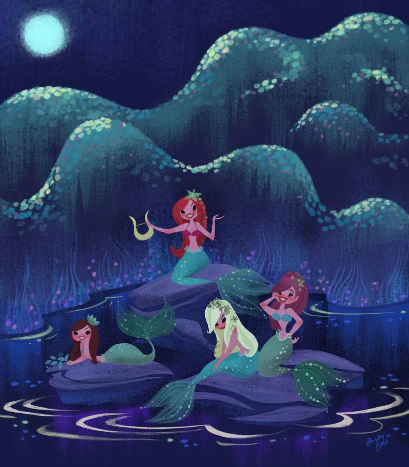 'Peter Pan Mermaid Lagoon' by Lorelay Bové