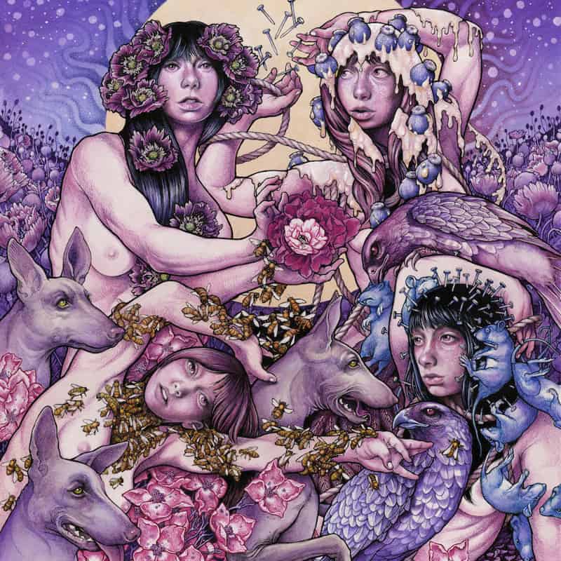 Cover art for the Baroness album 'Purple' by John Dyer Baizley