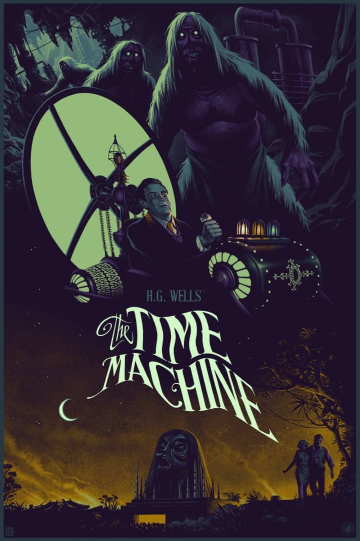 'The Time Machine' (Variant Edition) by Julien Loïs