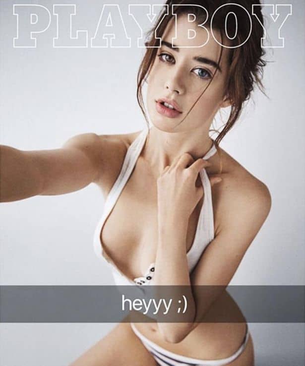 Cover of Playboy's March 2016 Issue