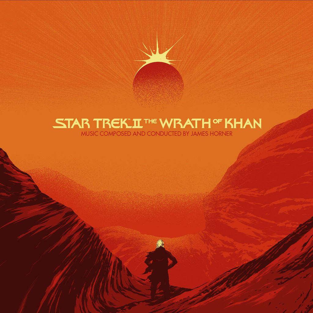 Star Trek: The Wrath of Khan | Mondo vinyl soundtrack release with art by Matt Taylor